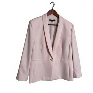 Barbie Pink Business Casual Blazer Jacket Women's Size 16 | Preppy Contemporary